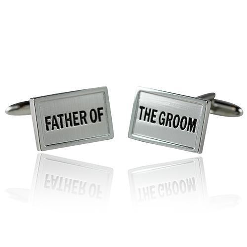 Father Of The Groom Wedding Cufflinks-Cufflinks-TheCuffShop-C00496-TheCuffShop.com.au