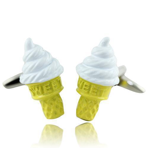 Ice Cream Cufflinks-Cufflinks-TheCuffShop-C01151-TheCuffShop.com.au