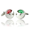 Morning Afternoon And Night Cufflinks-Cufflinks-TheCuffShop-C01093-TheCuffShop.com.au