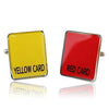 Red N Yellow Cards Cufflinks-Cufflinks-TheCuffShop-C00672-TheCuffShop.com.au
