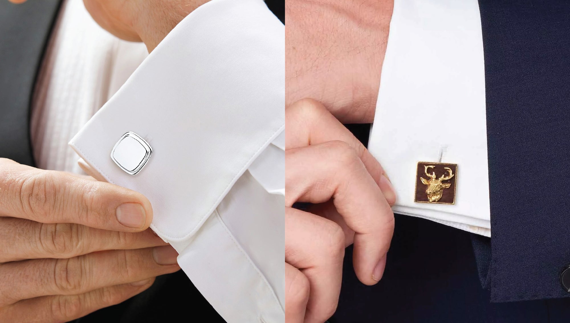 Silver vs. Gold Cufflinks: The Choice of Elegance