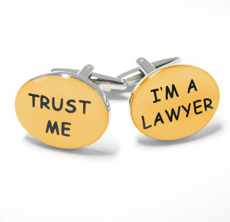 Trust Me... Im A Lawyer Cufflinks