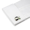 Apple With Green Leaf Cufflinks