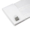 Blue 4X3 Crystal Cufflinks
