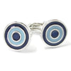 Blue Target Cufflinks-Cufflinks-TheCuffShop-C00763-TheCuffShop.com.au