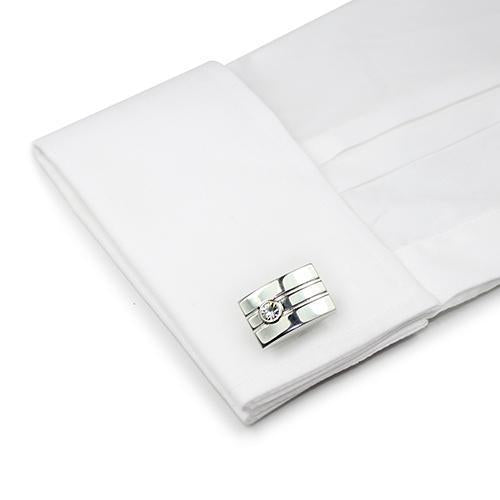 Bronze And Black Cufflinks-Cufflinks-TheCuffShop-C00389-TheCuffShop.com.au