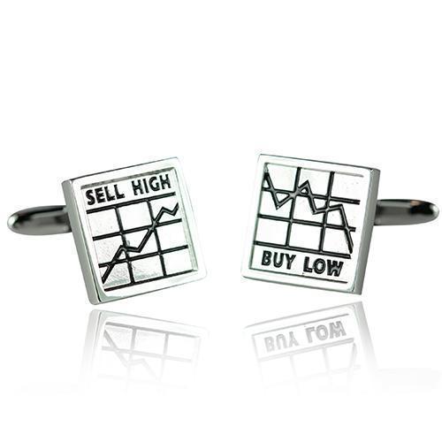 Buy And Sell Cufflinks-Cufflinks-TheCuffShop-C00450-TheCuffShop.com.au