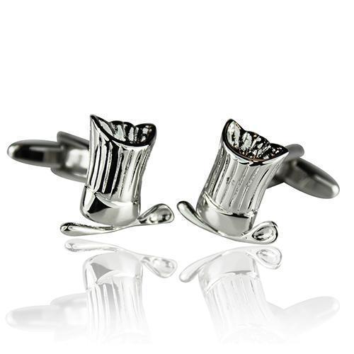 Chefs Hat Cufflinks-Cufflinks-TheCuffShop-C00630-TheCuffShop.com.au