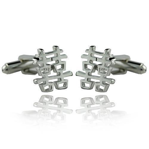 Chinese Symbol Cufflinks-Cufflinks-TheCuffShop-C00080-TheCuffShop.com.au