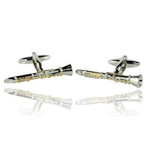 Clarinet Cufflinks-Cufflinks-TheCuffShop-C01094-TheCuffShop.com.au