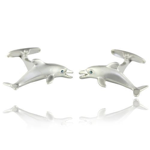 Dolphin Cufflinks-Cufflinks-TheCuffShop-C01114-TheCuffShop.com.au