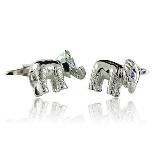 Elephant Cufflinks-Cufflinks-TheCuffShop-C00232-TheCuffShop.com.au