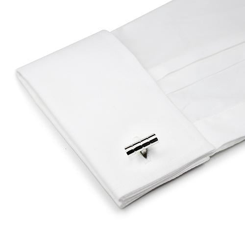 Etched Bar Cufflinks-Cufflinks-TheCuffShop-C00535-TheCuffShop.com.au