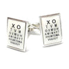 Eye Chart Cufflinks-Cufflinks-TheCuffShop-C00679-TheCuffShop.com.au