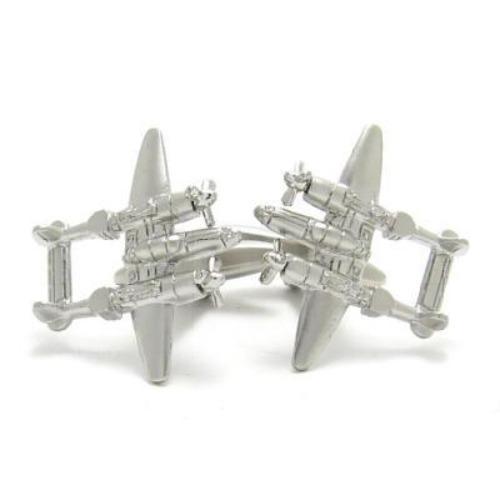 Fighter Jet Cufflinks-Cufflinks-TheCuffShop-C01704-TheCuffShop.com.au