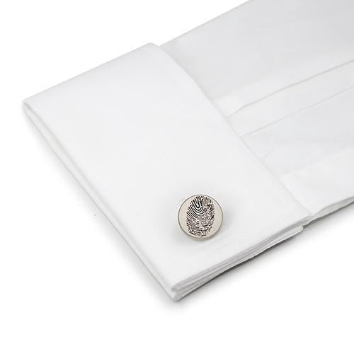Fingerprint Cufflinks-Cufflinks-TheCuffShop-C00839-TheCuffShop.com.au
