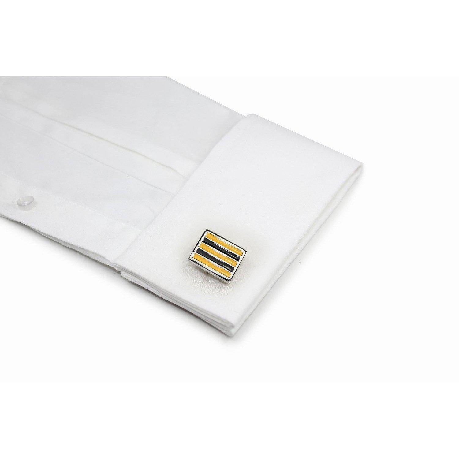 Footy Supporter Cufflinks-Cufflinks-TheCuffShop-C01310-TheCuffShop.com.au