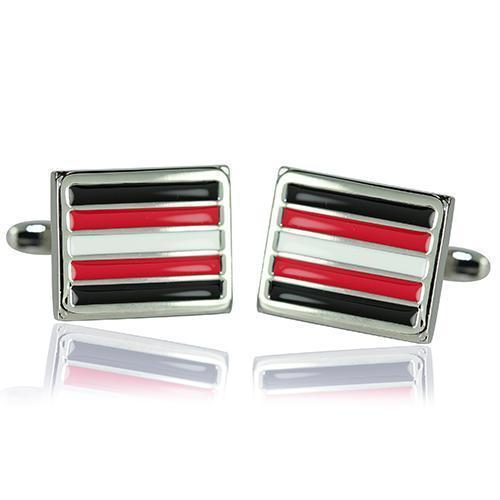 Footy Supporter Cufflinks-Cufflinks-TheCuffShop-C01311-TheCuffShop.com.au