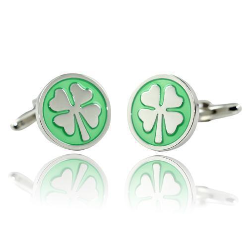 Green Cufflinks
