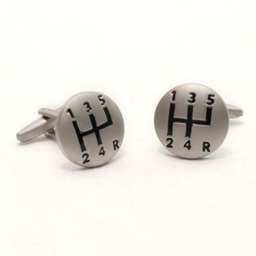 Gear Shift (Matte) Cufflinks