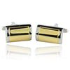 Gold Cylinder Cufflinks-Cufflinks-TheCuffShop-C01471-TheCuffShop.com.au