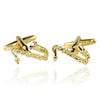 Gold Saxophone Cufflinks-Cufflinks-TheCuffShop-C00843-TheCuffShop.com.au