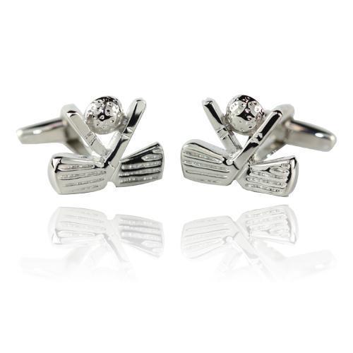 Golf Club And Head Cufflinks-Cufflinks-TheCuffShop-C00242-TheCuffShop.com.au