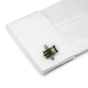 Green Fighter Plane Cufflinks