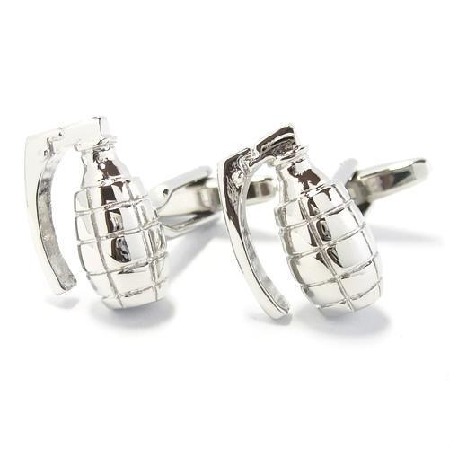 Grenade Cufflinks-Cufflinks-TheCuffShop-C00515-TheCuffShop.com.au