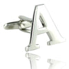 Letter A Cufflinks-Cufflinks-TheCuffShop-C01407-TheCuffShop.com.au