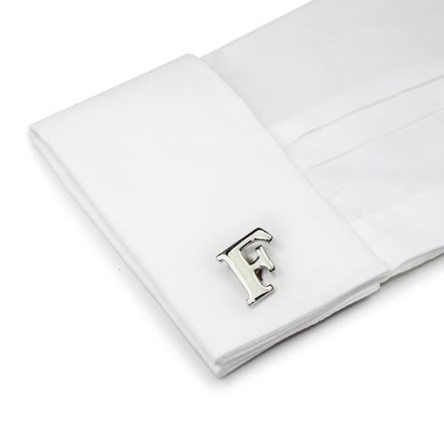 Letter F Cufflinks-Cufflinks-TheCuffShop-C01412-TheCuffShop.com.au