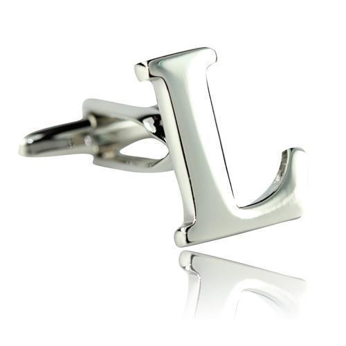 Letter L Cufflinks-Cufflinks-TheCuffShop-C01418-TheCuffShop.com.au