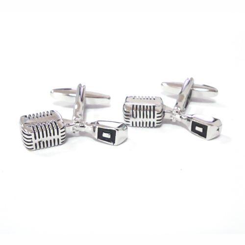 Microphone Cufflinks-Cufflinks-TheCuffShop-C01739-TheCuffShop.com.au