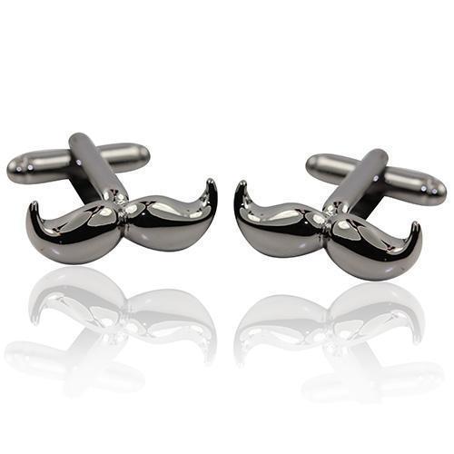 Moustache Cufflinks-Cufflinks-TheCuffShop-C00275-TheCuffShop.com.au