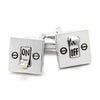 On And Off Switch Cufflinks-Cufflinks-TheCuffShop-C01200-TheCuffShop.com.au