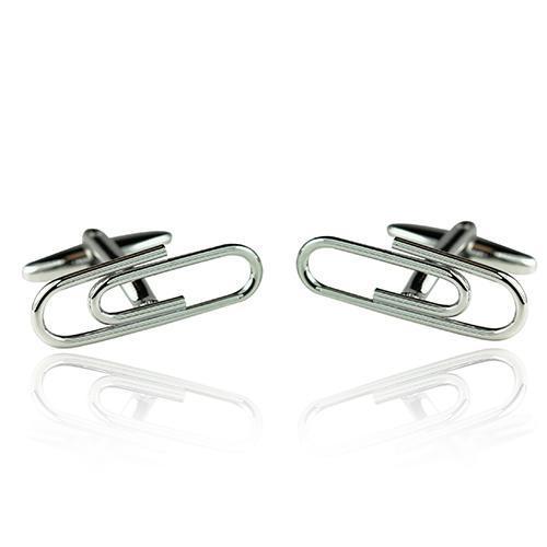 Paper Clip Cufflinks-Cufflinks-TheCuffShop-C00471-TheCuffShop.com.au