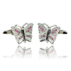 Pink Butterfly Cufflinks-Cufflinks-TheCuffShop-C00827-TheCuffShop.com.au