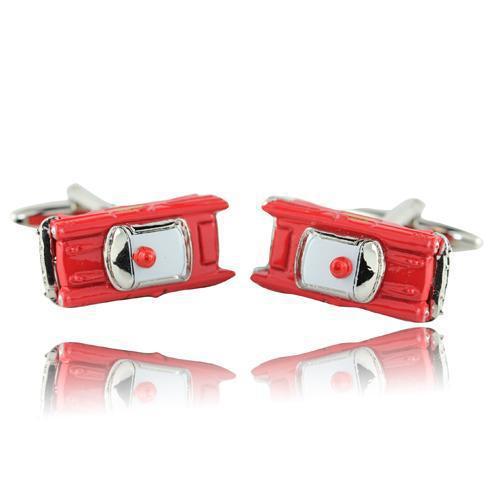 Red Ambulance Cufflinks-Cufflinks-TheCuffShop-C01125-TheCuffShop.com.au