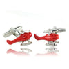 Red Helicopter Cufflinks-Cufflinks-TheCuffShop-C00981-TheCuffShop.com.au