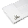 Silver Bicycle Cufflinks