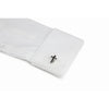Silver Cross Cufflinks