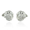 Silver Dog Cufflinks-Cufflinks-TheCuffShop-C01294-TheCuffShop.com.au