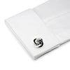 Silver Spiral Knot Cufflinks