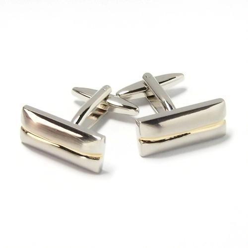 Single Silver Carve Cufflinks-Cufflinks-TheCuffShop-C00628-TheCuffShop.com.au