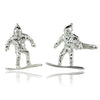 Snowboarder Cufflinks-Cufflinks-TheCuffShop-C00825-TheCuffShop.com.au