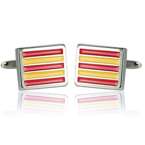 Soccer Supporter Cufflinks-Cufflinks-TheCuffShop-C01317-TheCuffShop.com.au