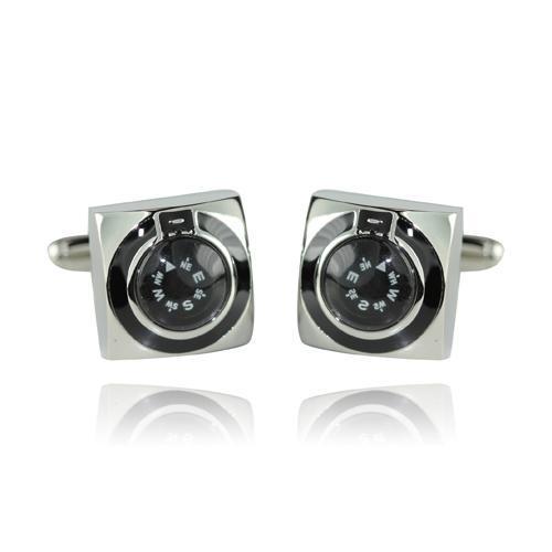 Stainless Steel Cufflinks-Cufflinks-TheCuffShop-C00309-TheCuffShop.com.au