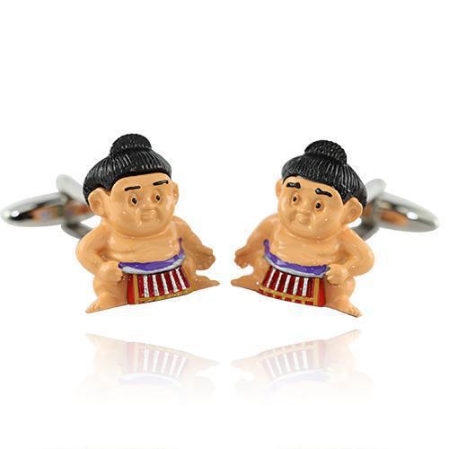 Sumo Cufflinks-Cufflinks-TheCuffShop-C01160-TheCuffShop.com.au