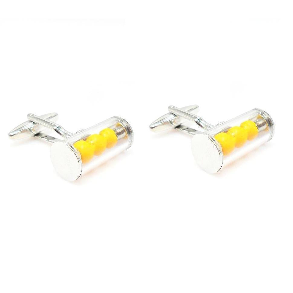 Tennis Ball Canister Cufflinks-Cufflinks-TheCuffShop-C01435-TheCuffShop.com.au