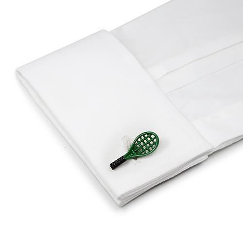 Tennis Bat And Ball Cufflinks-Cufflinks-TheCuffShop-C01108-TheCuffShop.com.au